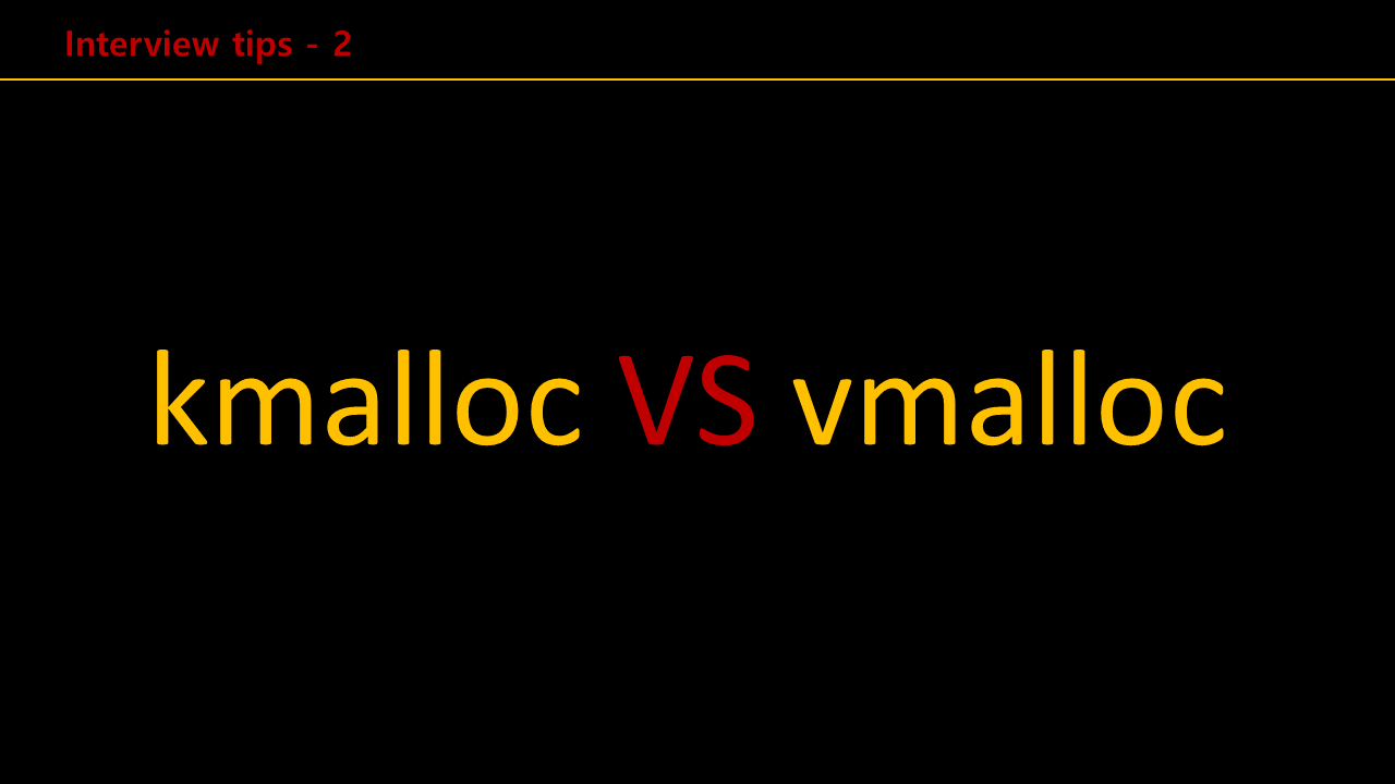 Linux kmalloc memory Allocation